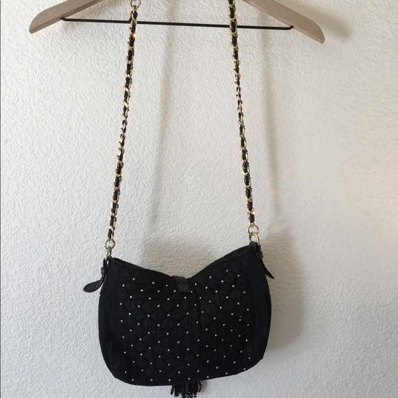 Juicy Couture black crossbody with gold detail - Picture 3 of 5